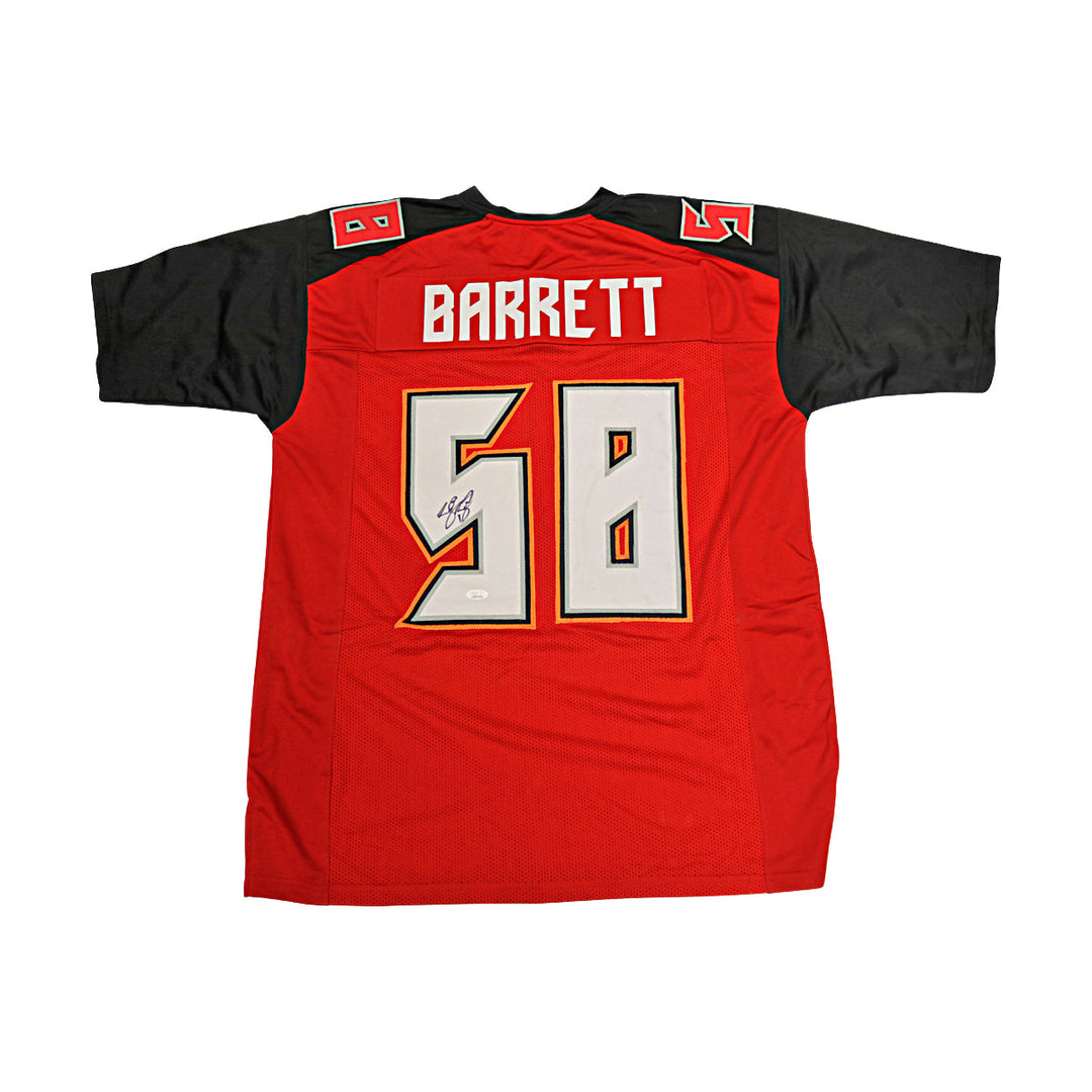 Shaquil Barrett Tampa Bay Buccaneers Autographed Custom Jersey JSA Holo Only