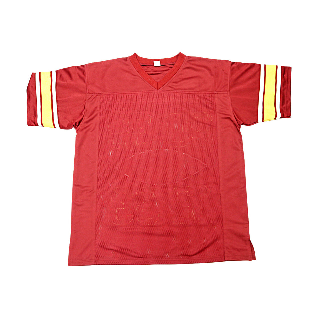 Simpson Allen White Garrett USC Trojans "Heisman" Jersey PSA Holo - 1