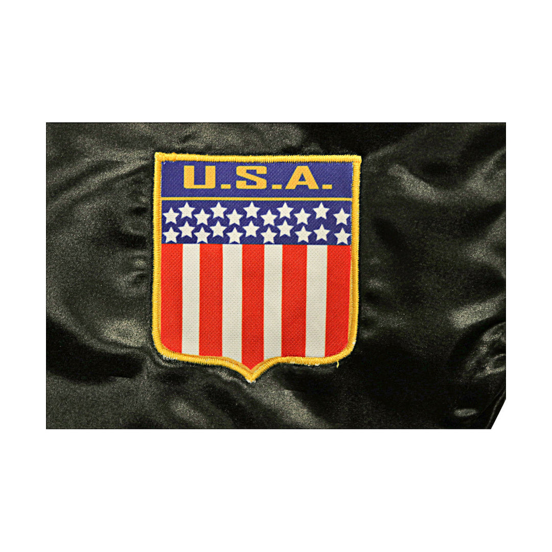 Mike Tyson Autographed Black Go America U.S.A Boxing Trunks