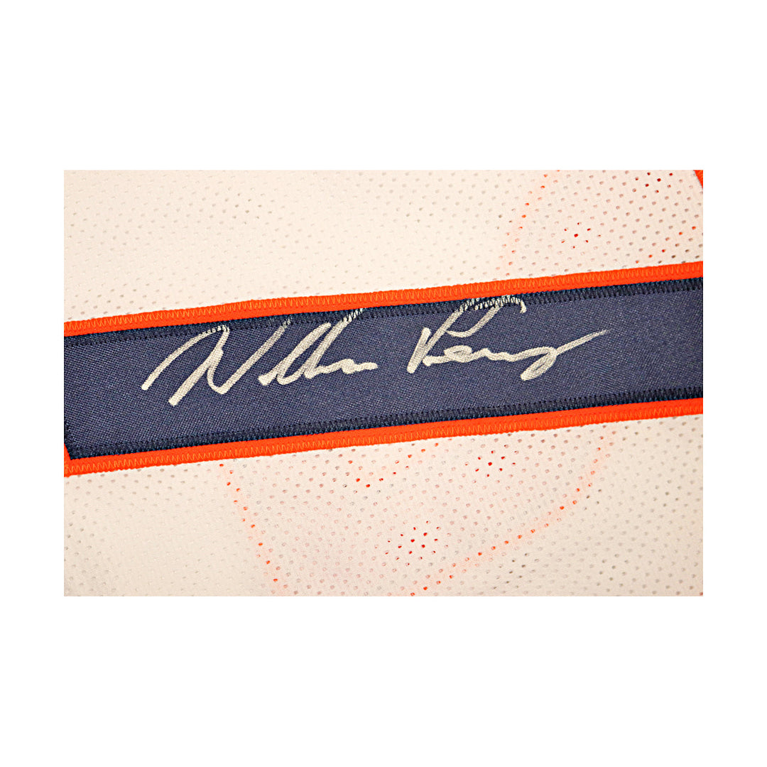 William Perry Chicago Bears Autographed Orange Custom Jersey JSA Holo Only