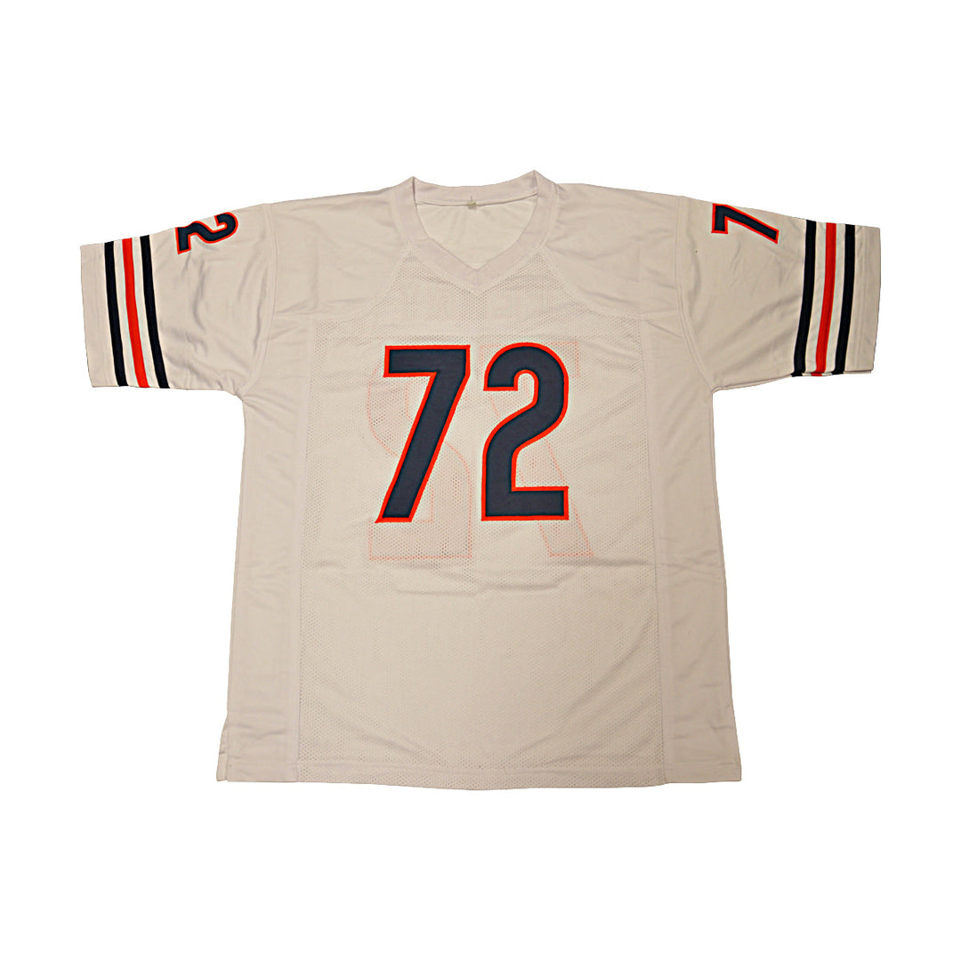 William Perry Chicago Bears Autographed Orange Custom Jersey JSA Holo Only