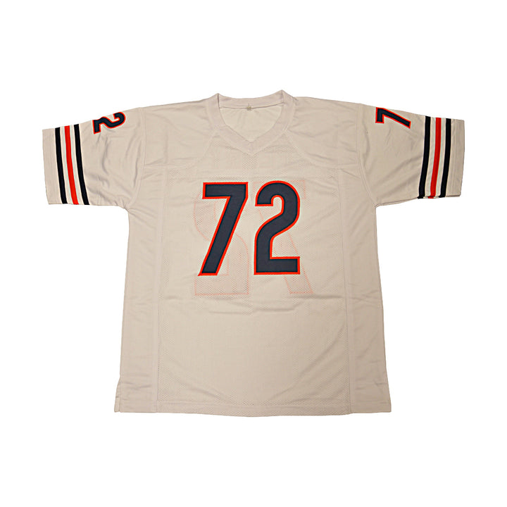 William Perry Chicago Bears Autographed Orange Custom Jersey JSA Holo Only