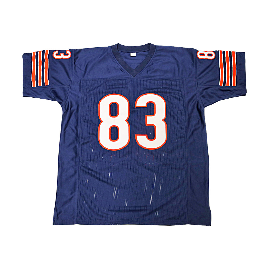Willie Gault Chicago Bears Autographed Navy Custom Jersey JSA Holo Only