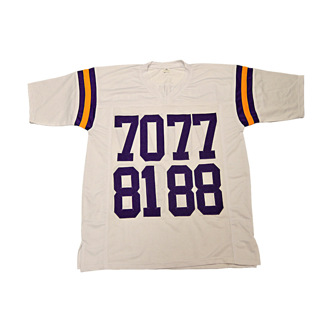 Purple People Eaters Minnesota Vikings Autographed White Jersey Beckett Holo