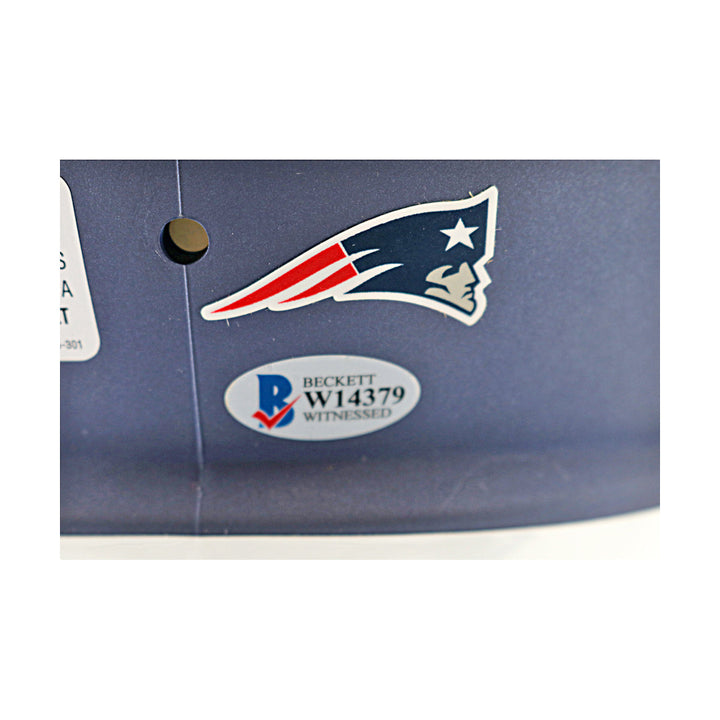 Josh Gordon New England Patriots Autographed Amp Replica Helmet Beckett Holo