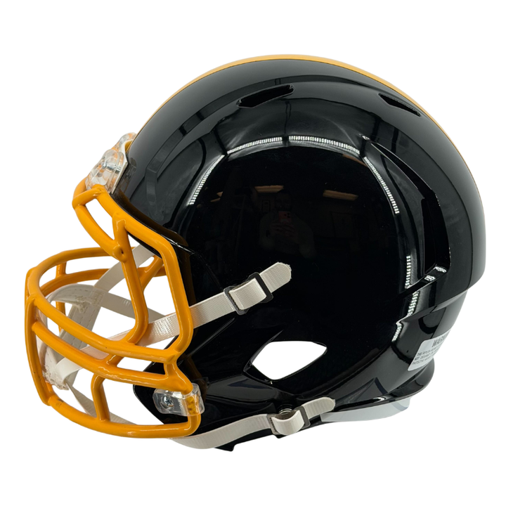 JuJu Smith Schuster Steelers Autographed Speed Replica Helmet Beckett Holo Only