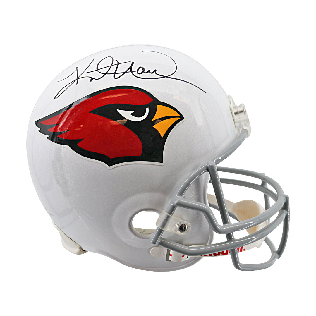 Kurt Warner Cardinals Autographed VSR-4 Proline Replica Helmet Tristar Holo Only