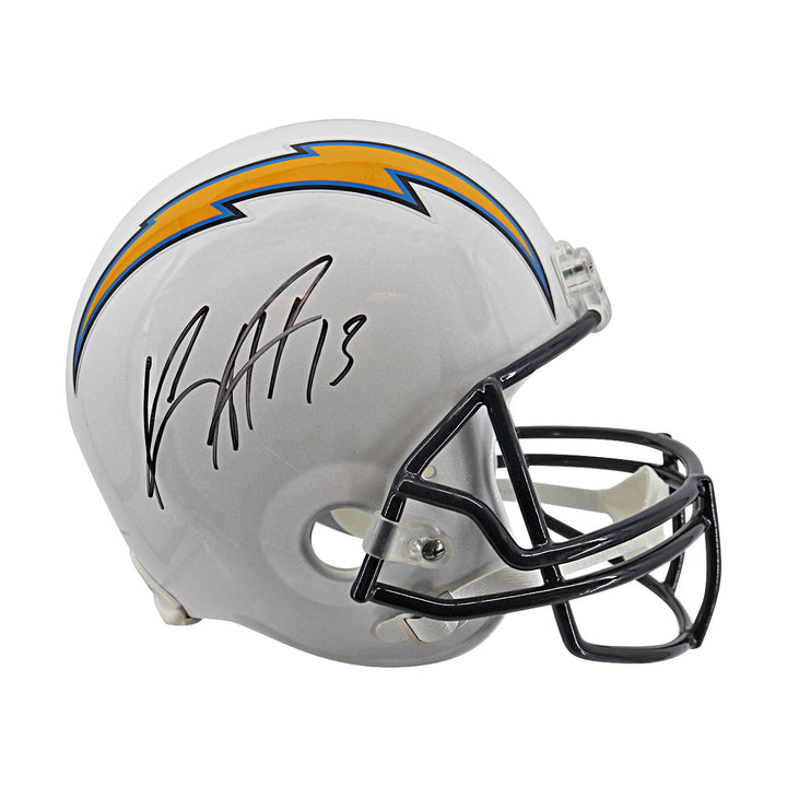 Keenan Allen Chargers Autographed VSR-4 Proline Replica Helmet JSA Holo Only