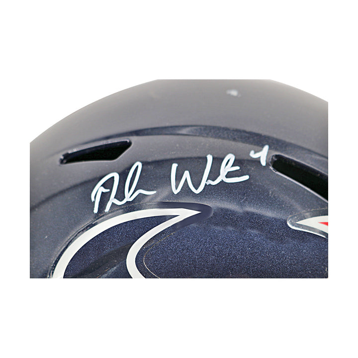 Deshaun Watson Houston Texans Autographed Speed Replica Helmet JSA Holo Only