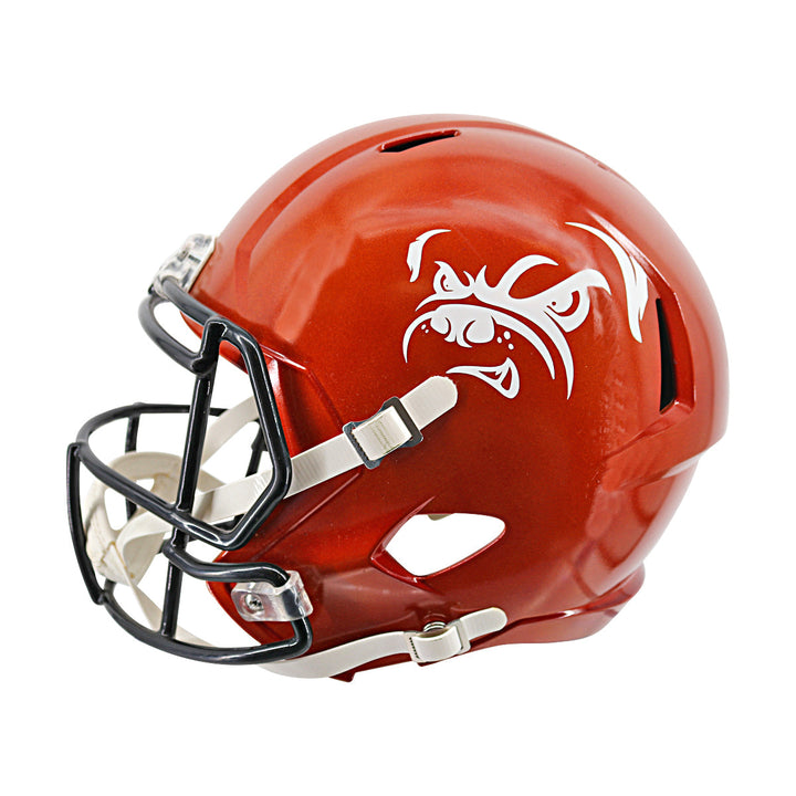 Jim Brown Cleveland Browns Autographed Alternate Speed Replica Helmet JSA Holo