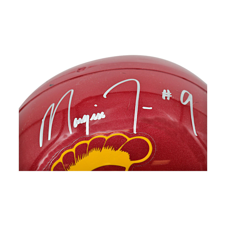Marquise Lee USC Trojans Autographed VSR-4 Proline Replica Helmet Fanatics Auth