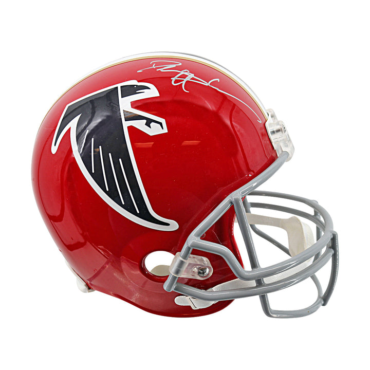 Deion Sanders Falcons Autographed VSR-4 Proline Replica Helmet Beckett Holo Only