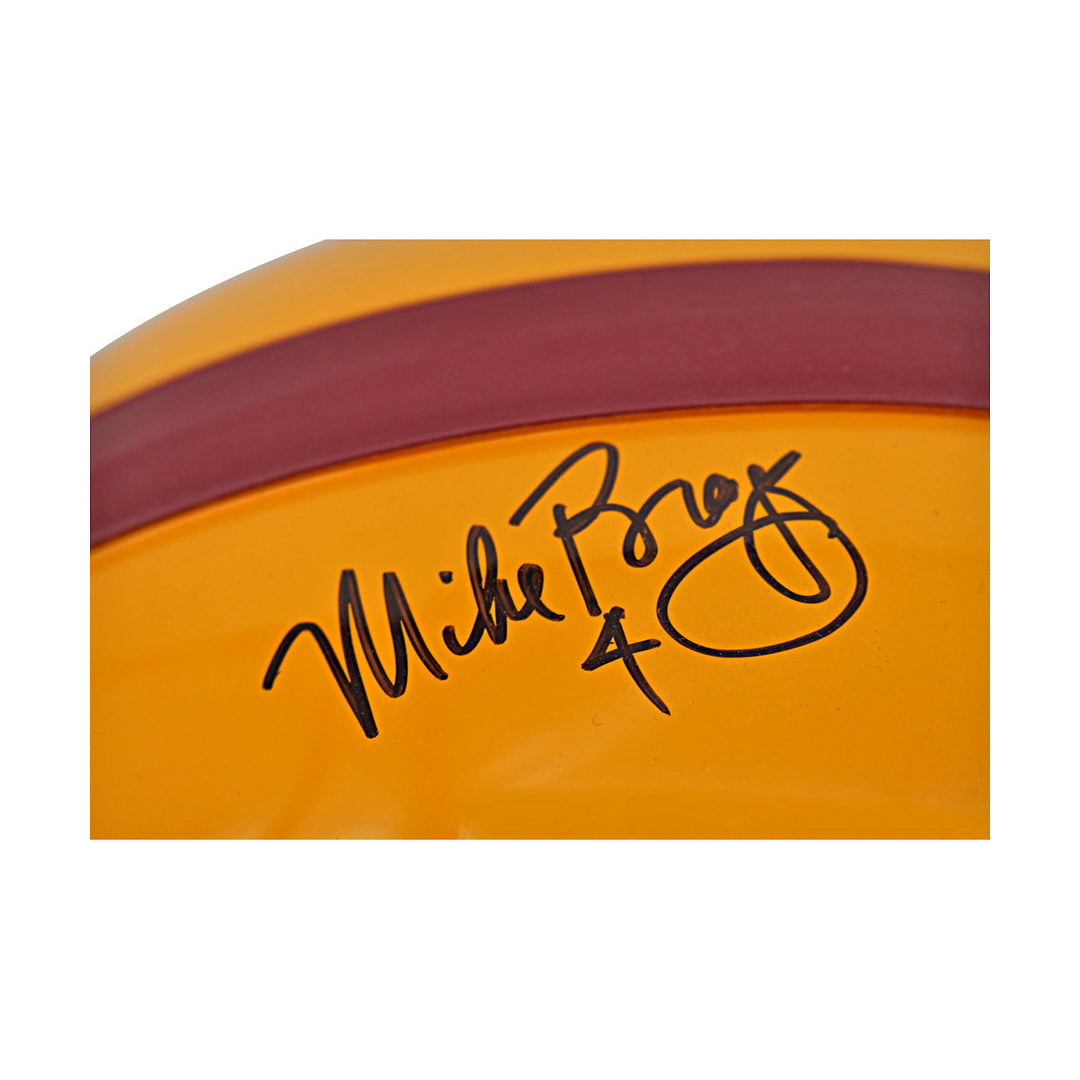 Mike Bragg Redskins Autographed VSR-4 Proline Replica Helmet Beckett Holo Only