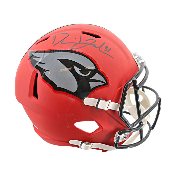 David Johnson Arizona Cardinals Autographed Amp Replica Helmet Beckett Holo Only