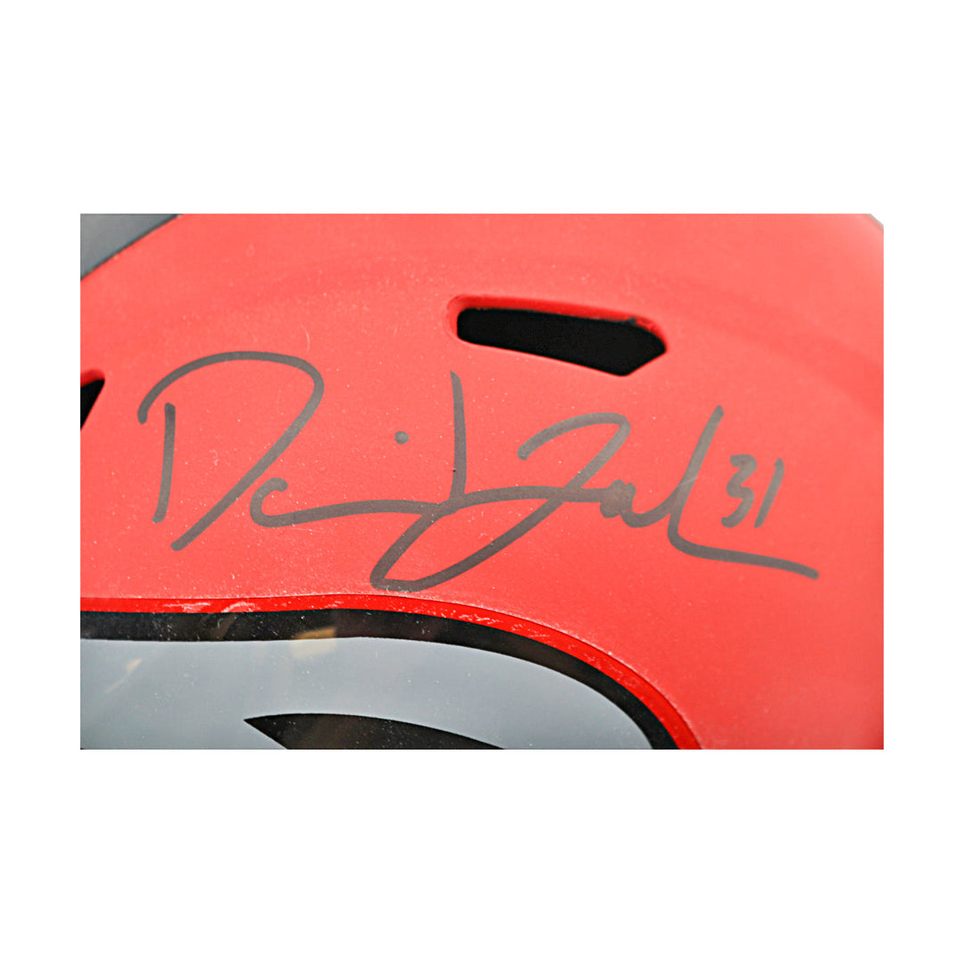 David Johnson Arizona Cardinals Autographed Amp Replica Helmet Beckett Holo Only