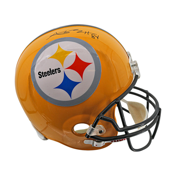 Antonio Brown Steelers Autographed Yellow VSR-4 Proline Replica Helmet TSE Auth