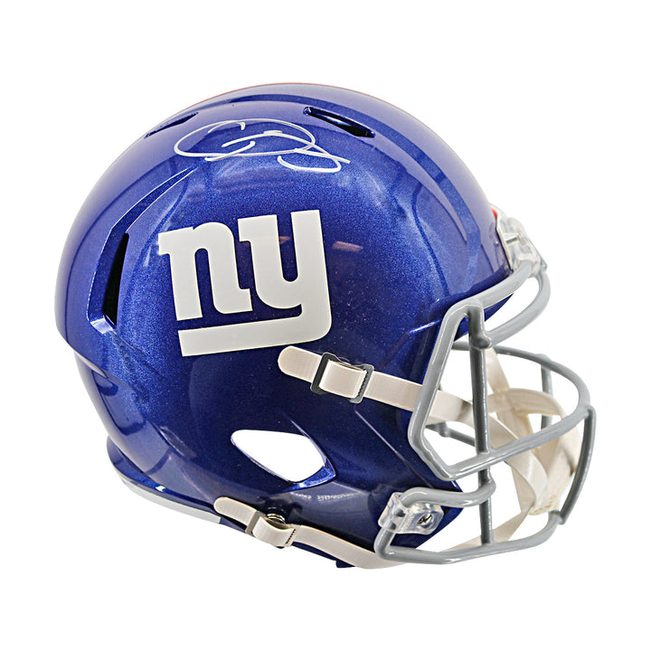 Odell Beckham Jr New York Giants Autographed Speed Replica Helmet JSA Holo Only