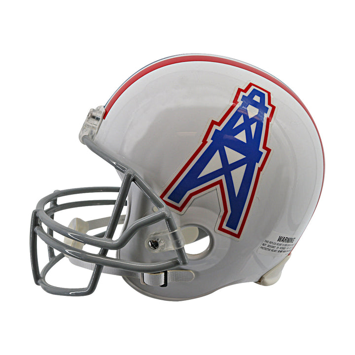 Earl Campbell Oilers Autographed Inscribed VSR-4 Proline Replica Helmet JSA Holo