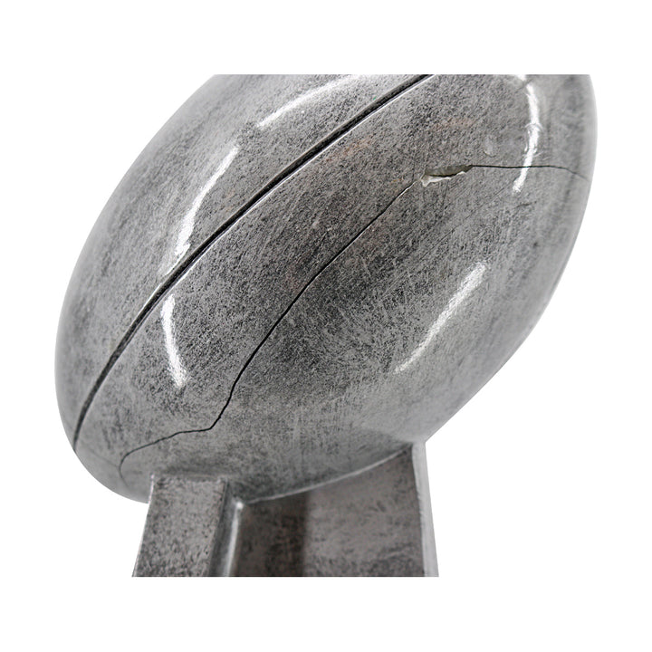Lenny Moore Colts Autographed Inscribed Super Bowl Replica Trophy Beckett Holo