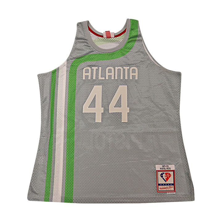 Pete Maravich Atlanta Hawks Mitchell & Ness NBA 75 Swingman Size XL