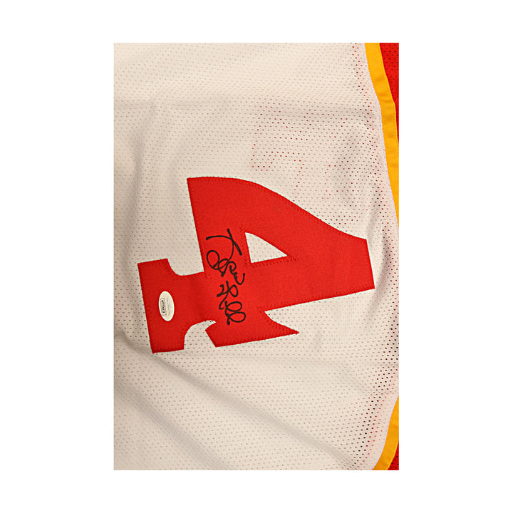 Spud Webb Atlanta Hawks Autographed Custom Slam Dunk Jersey JSA Holo Only