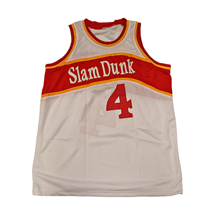 Spud Webb Atlanta Hawks Autographed Custom Slam Dunk Jersey JSA Holo Only