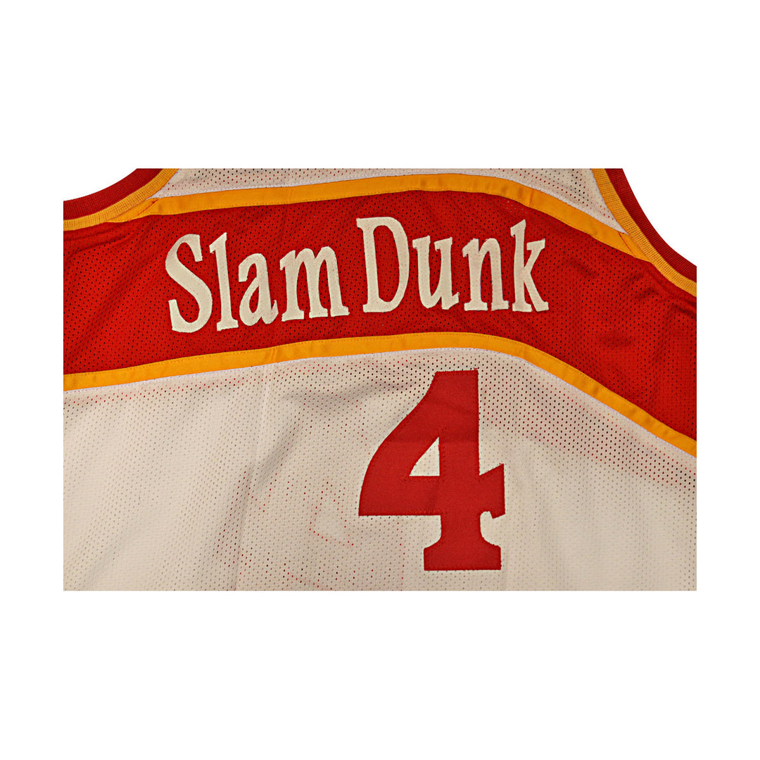 Spud Webb Atlanta Hawks Autographed Custom Slam Dunk Jersey JSA Holo Only