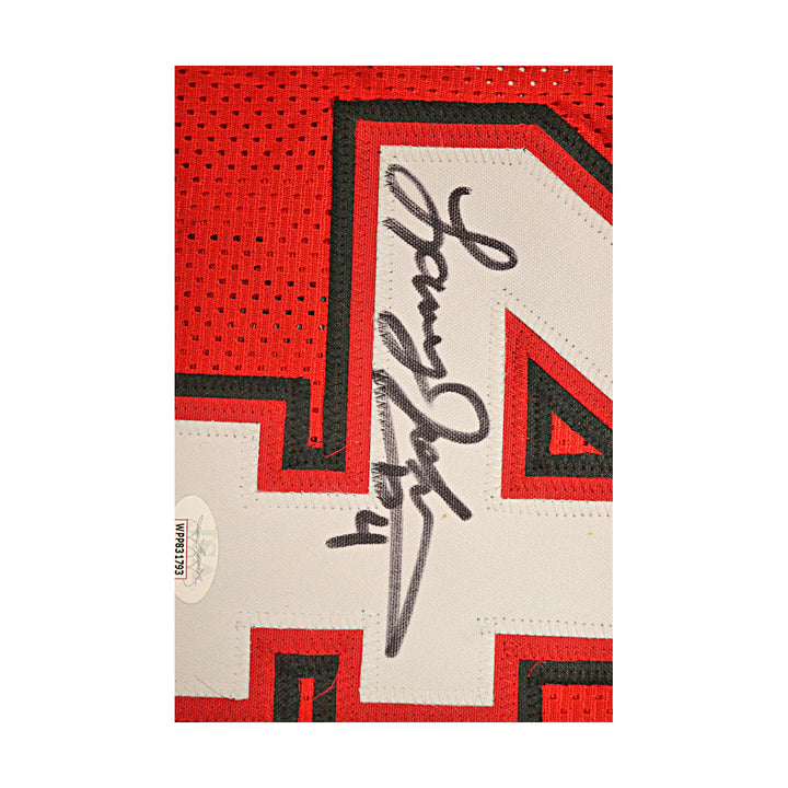 Larry Johnson UNLV Rebels Autographed Custom Jersey JSA Holo Only