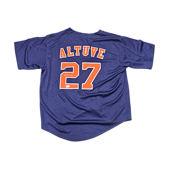 Jose Altuve Houston Astros Autographed Custom Jersey Radtke Auth