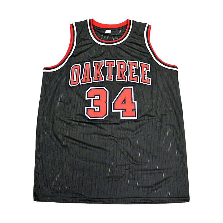 Charles Oakley Chicago Bulls Autographed Custom Black Jersey JSA Holo Only