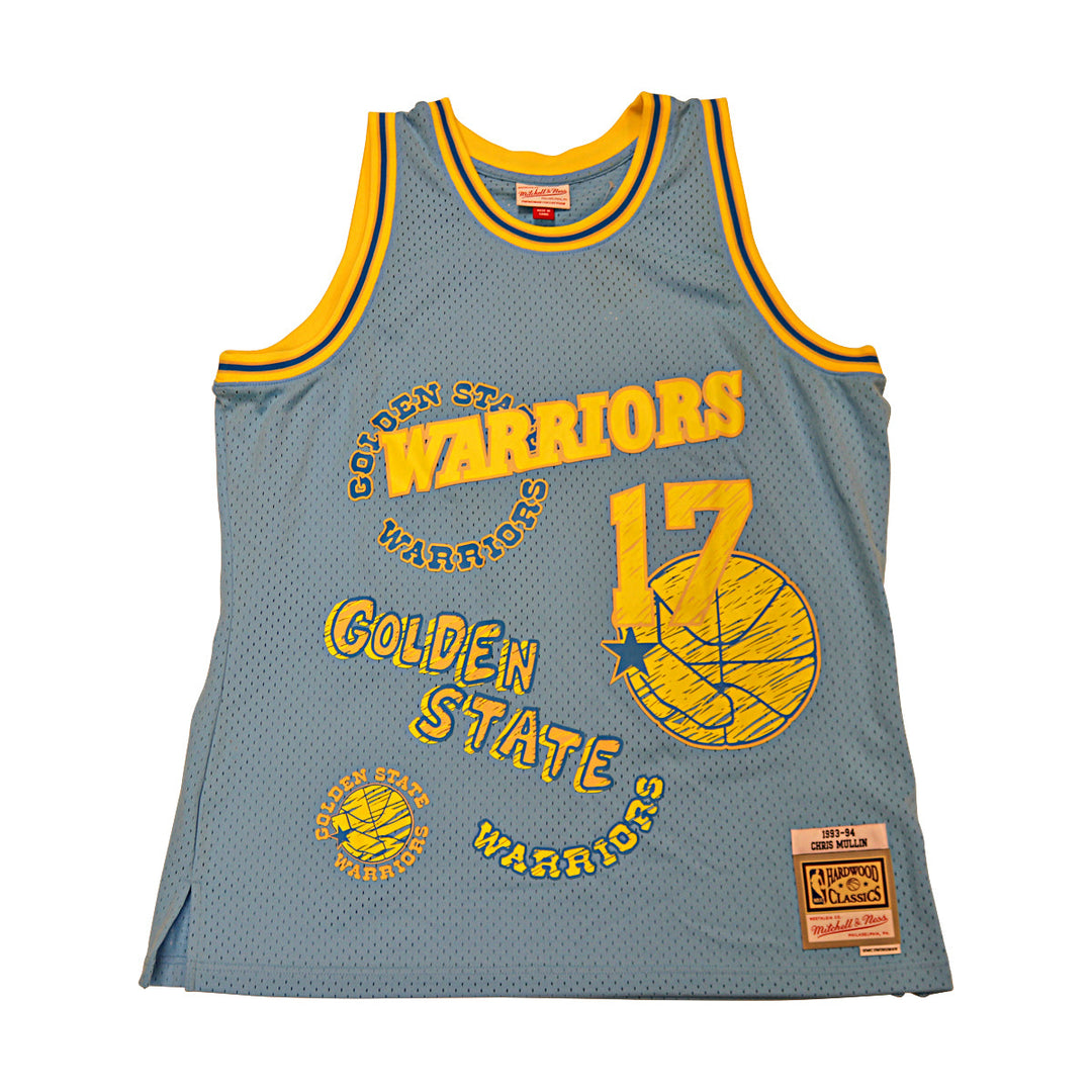 Chris Mullin Golden State Warriors Mitchell & Ness Swingman Jersey Size XL