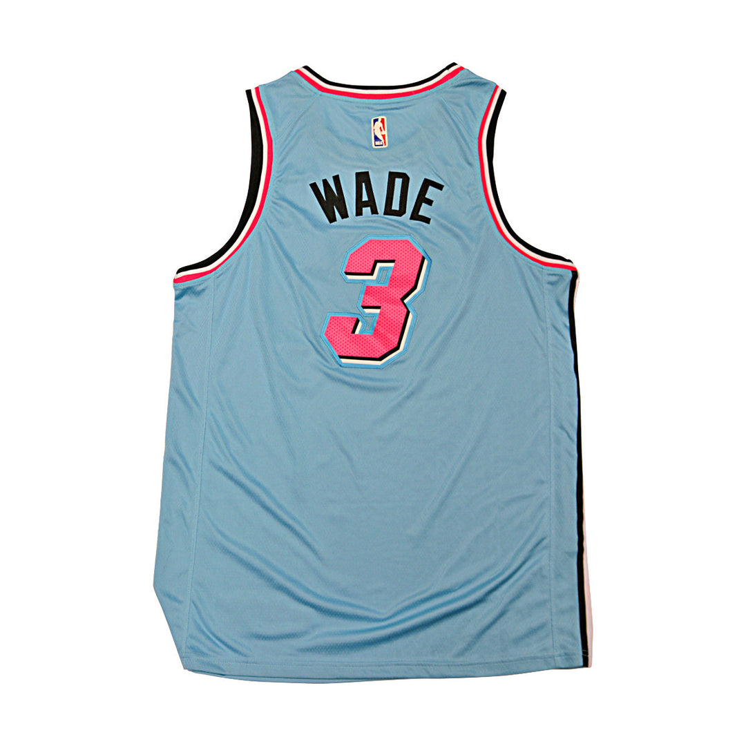 Dwyane Wade Miami Heat Nike South Beach Jersey Size 52
