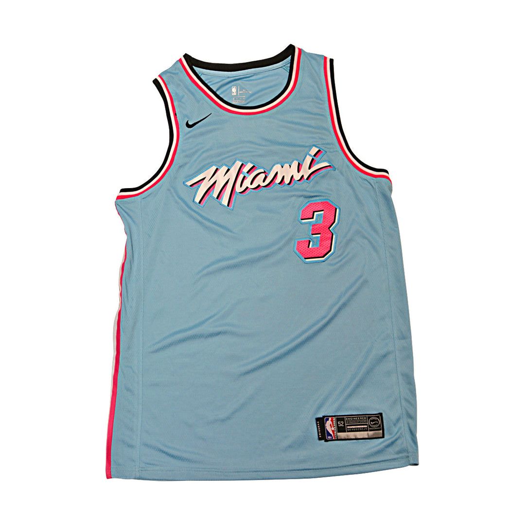 Dwyane Wade Miami Heat Nike South Beach Jersey Size 52
