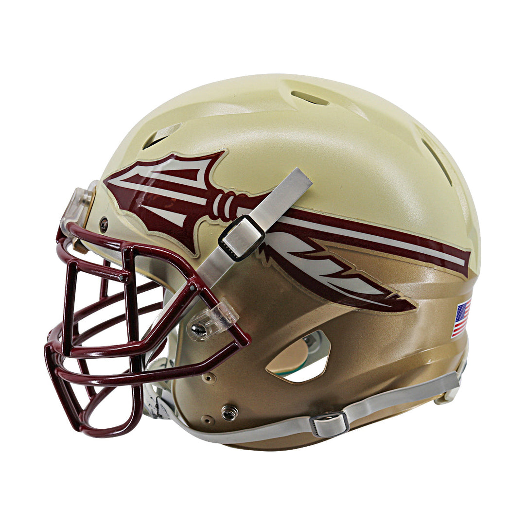 Florida State Seminoles Schutt Full Size Authentic Tan Football Helmet