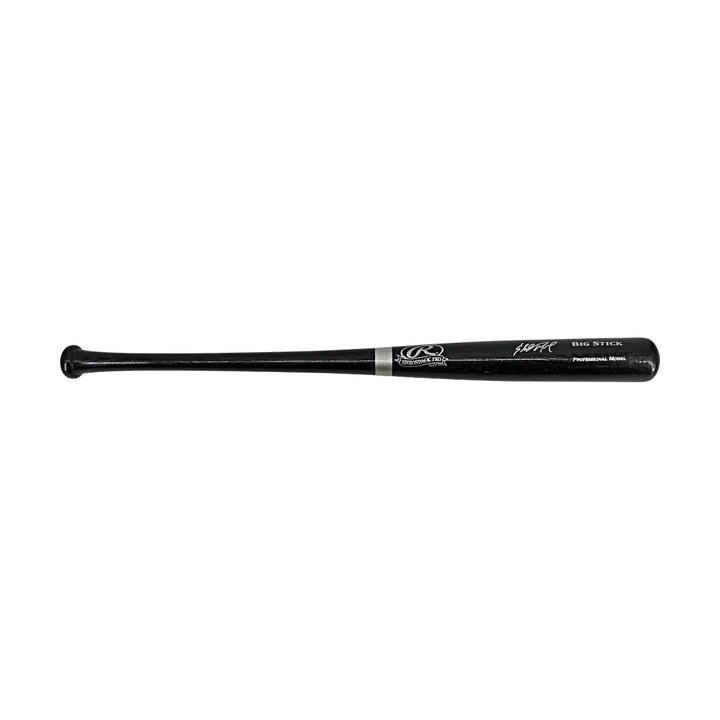 Starling Marte New York Mets Autographed Rawlings Big Stick Bat MLB & Fanatics Auth