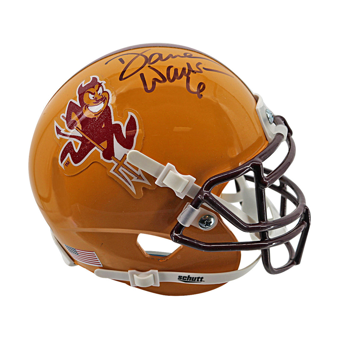 Darren Woodson Sun Devils Autographed Schutt Mini Helmet Beckett COA