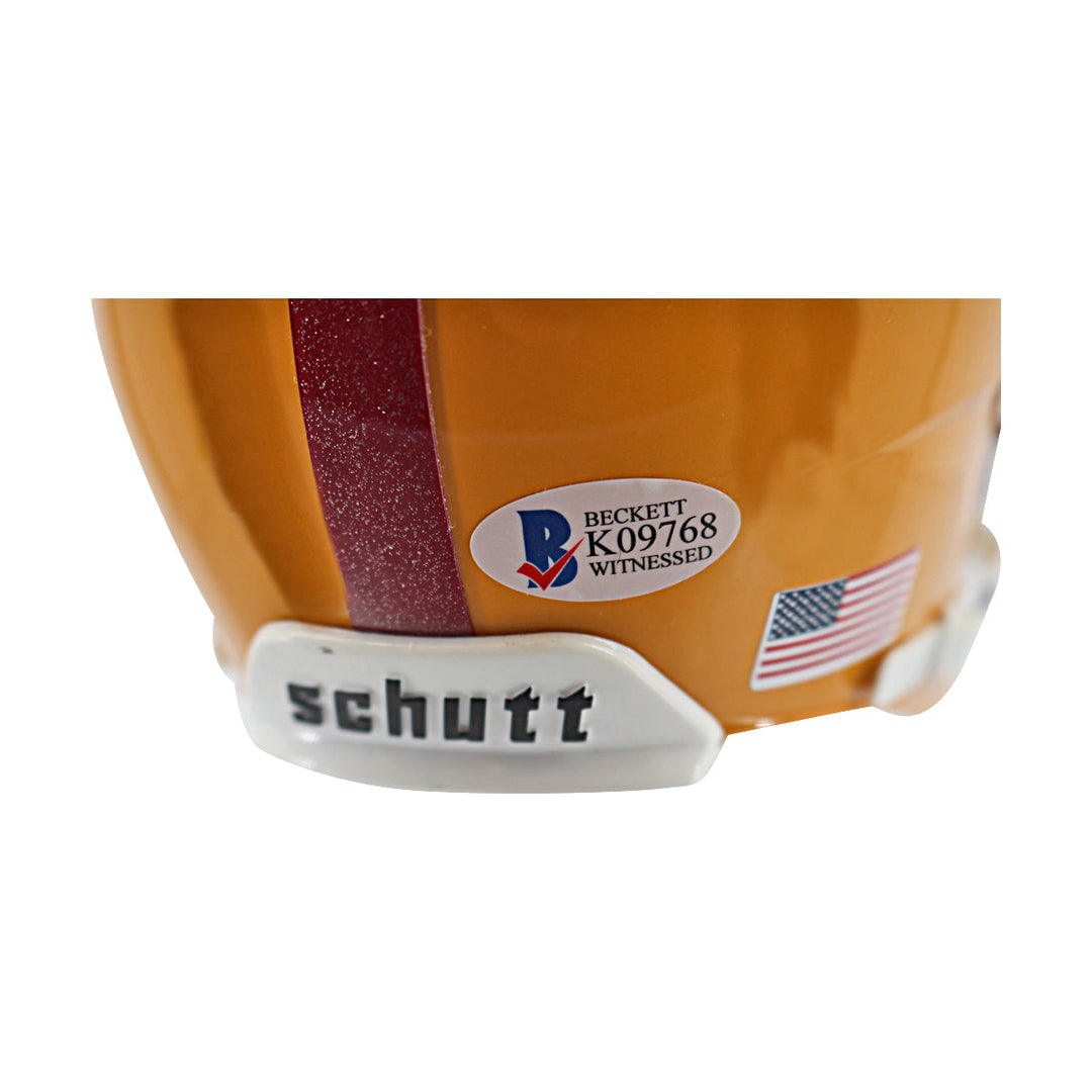 Darren Woodson Sun Devils Autographed Schutt Mini Helmet Beckett COA