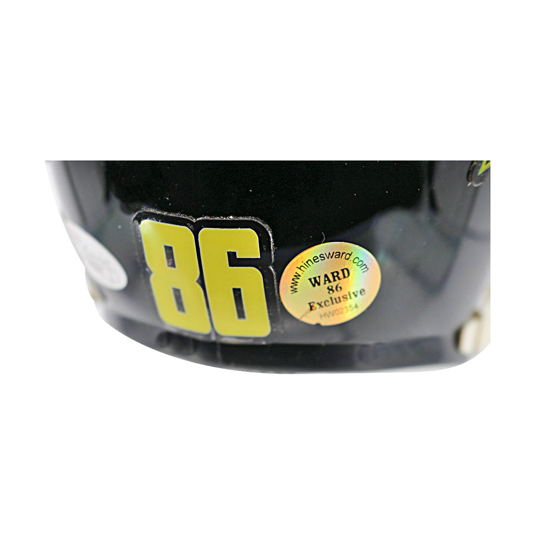 Hines Ward Gotham Rogues Batman Autographed Mini Helmet JSA Holo Only