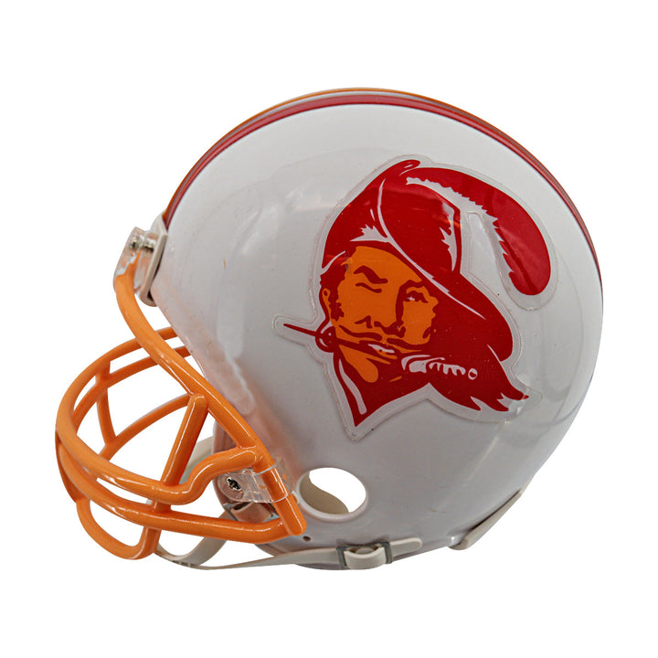 Mike Evans Tampa Bay Buccaneers Autographed Throwback Mini Helmet JSA Holo Only