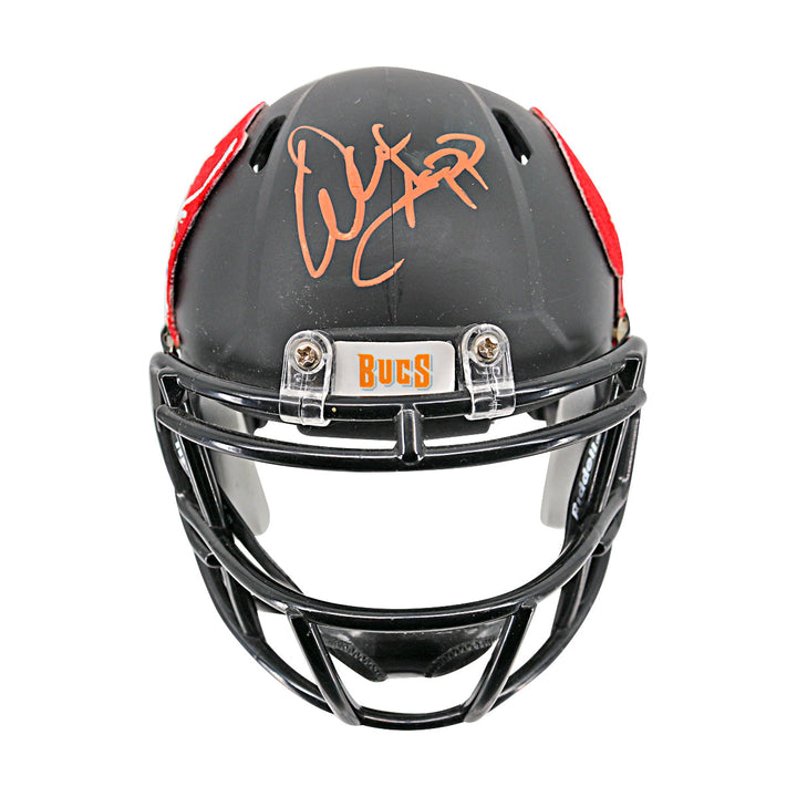 Warren Sapp Tampa Bay Buccaneers Autographed Nike Mini Helmet JSA Holo Only