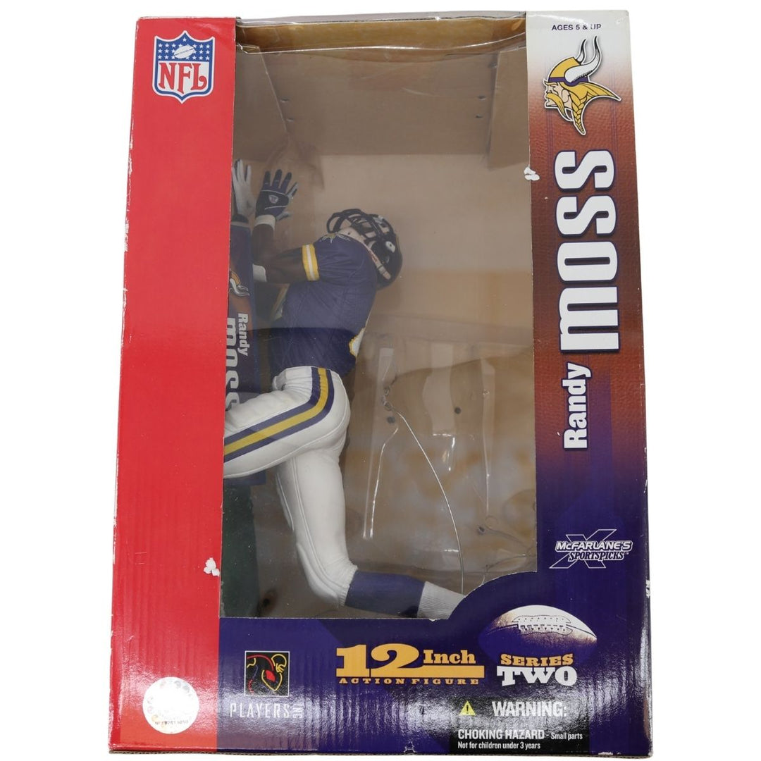 Randy Moss Minnesota Vikings McFarlane Series 2 12 Inch Action Figure