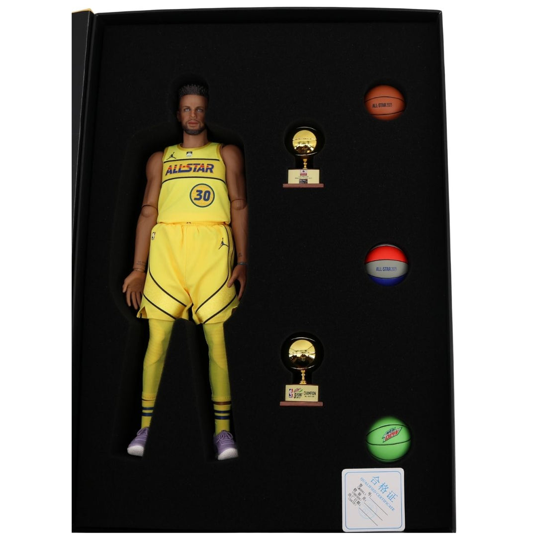 Stephen Curry Golden State Warriors Enterbay NBA All-Star 2021 1:6 Action Figure