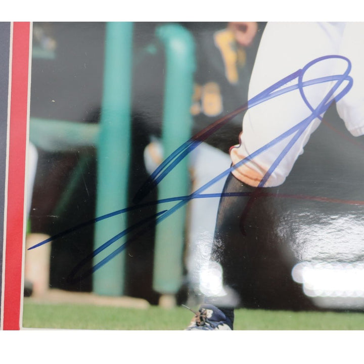 Ronald Acuna Jr. Atlanta Braves Autographed Framed Photo Sports Memorabilia COA