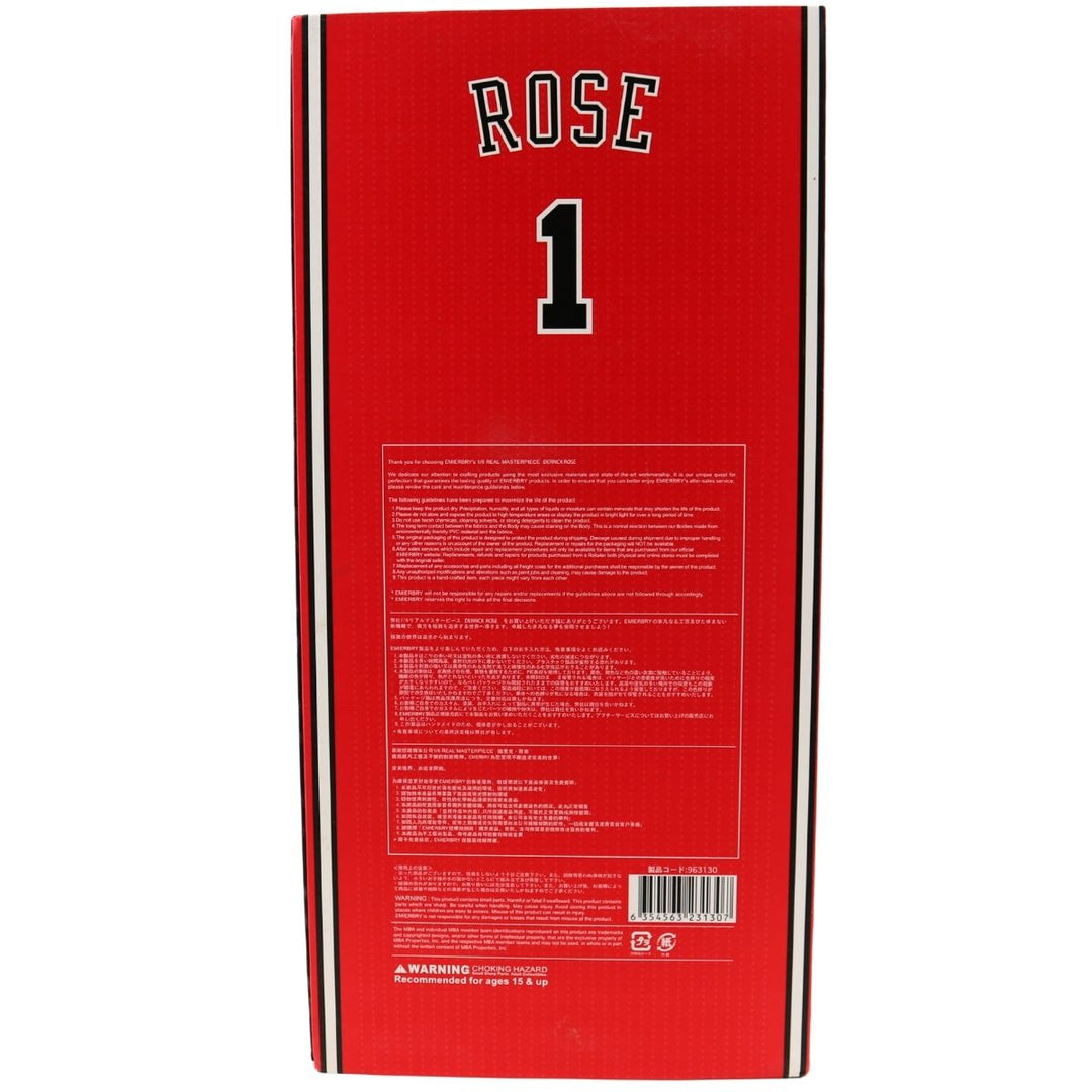 Derrick Rose Chicago Bulls Emierby NBA Real Masterpiece 1:6 Action Figure