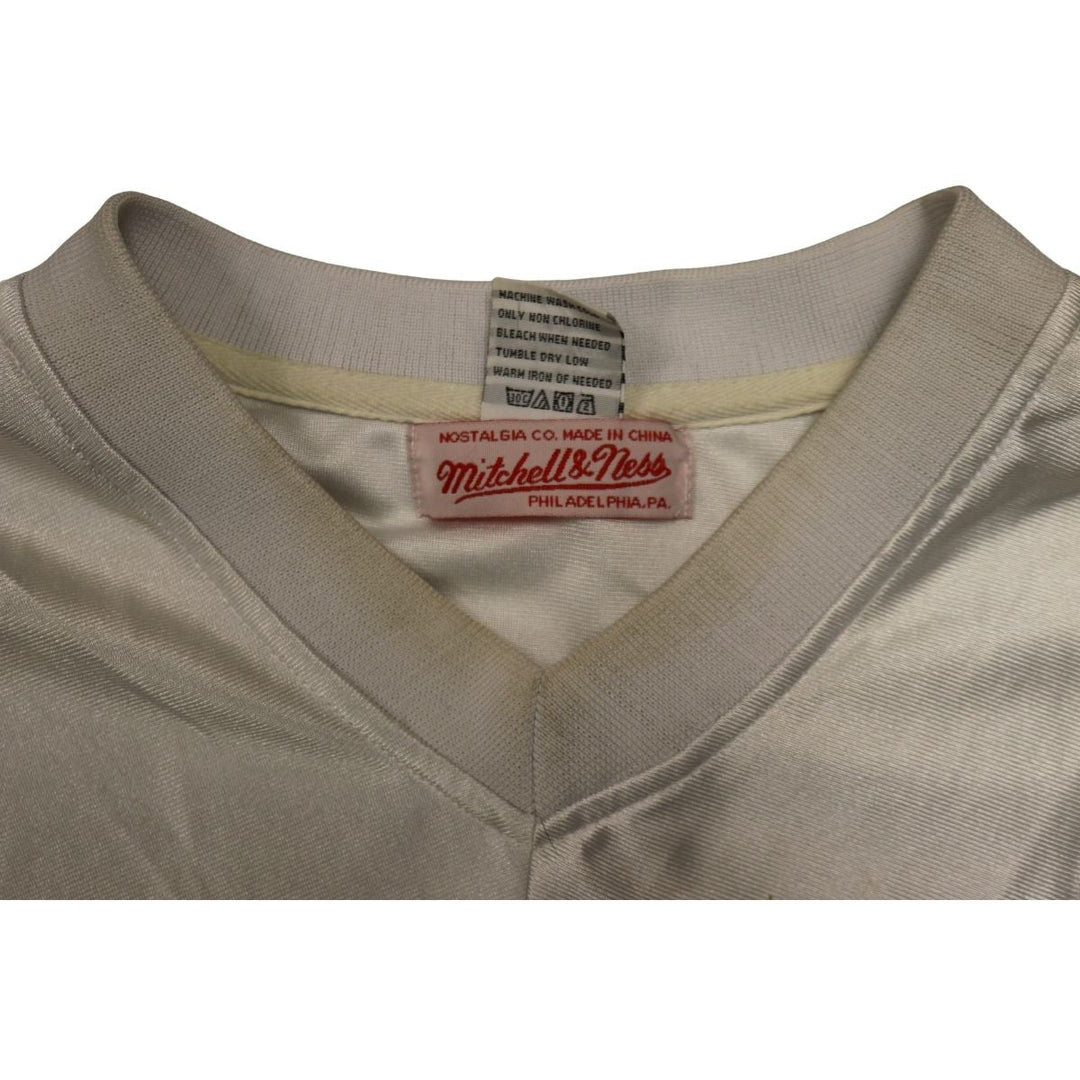 Jim Brown Cleveland Browns Mitchell & Ness White Jersey Size 56