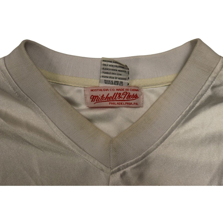 Jim Brown Cleveland Browns Mitchell & Ness White Jersey Size 56