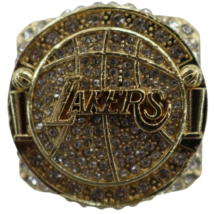 2010 Lakers Replica Larry OÕBrien Trophy & Kobe Bryant NBA Finals Ring Set