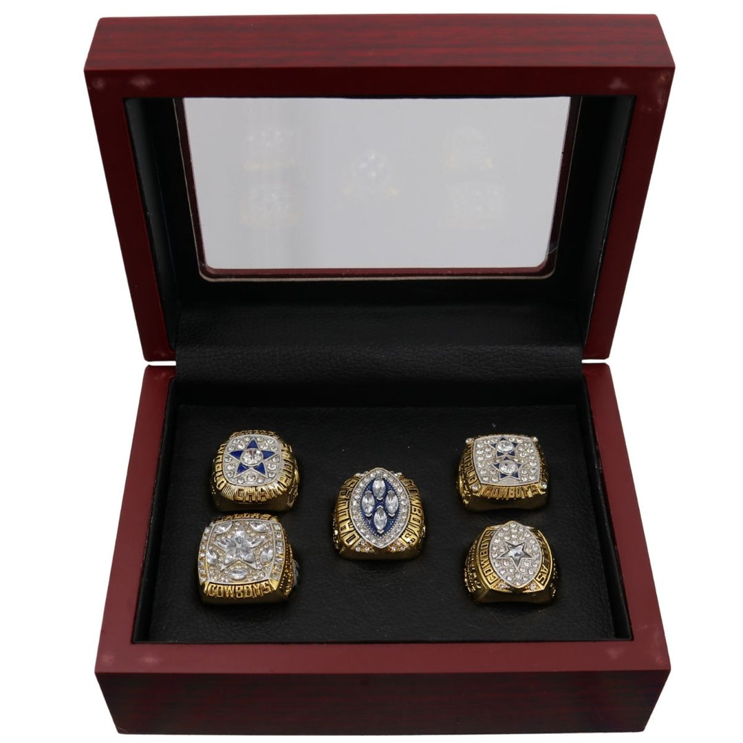 Dallas Cowboys Replica Super Bowl Ring Set