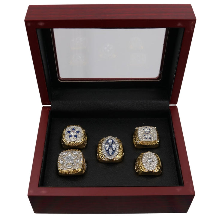 Dallas Cowboys Replica Super Bowl Ring Set