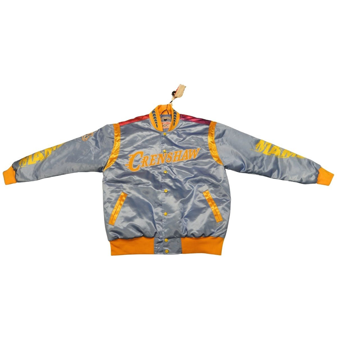 Kobe Bryant Los Angeles Lakers Headgear Classics Blue Satin Jacket Size 3XL